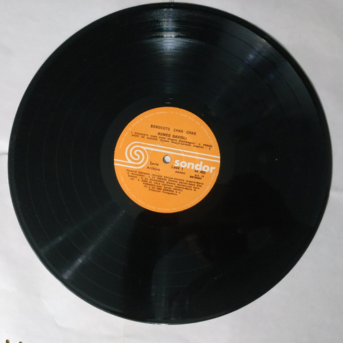 Música Disco Vinilo, Romeo Gavioli Borocoto Chas Chas (Usado)