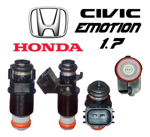 Inyector Gasolina Honda Civic Emotion 1.7