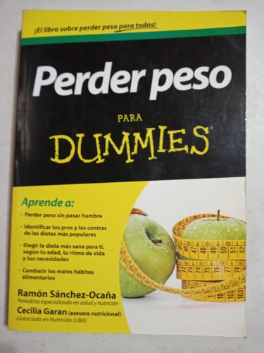 Perder Peso Para Dummies - Ramon Sanchez Ocaña Usado*