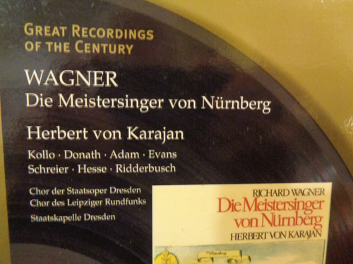 Wagner Die Meistersinger Von Karajan 4 Cds Cd Usa Opera