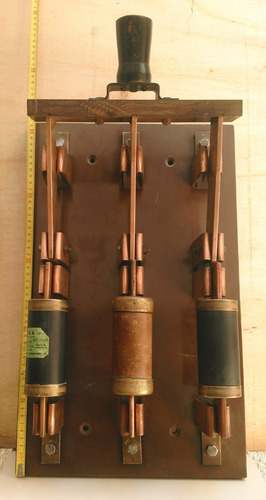 Cuchilla Manual Trifasica 3 X 400 Amp (Usado)