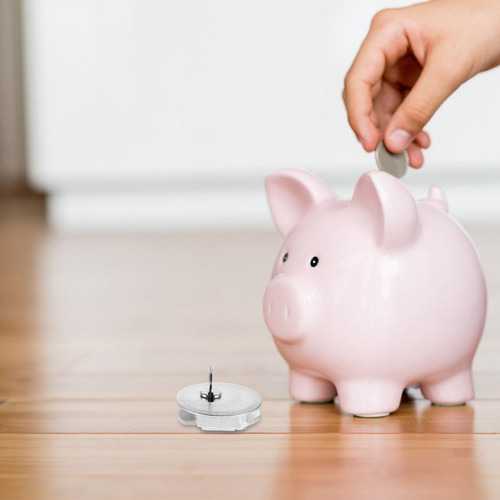 Tapón Para Tarros Ahorrador De Monedas, 6 Unidades, Repuesto