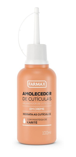 Amolecedor De Cutícula Farmax 100ml