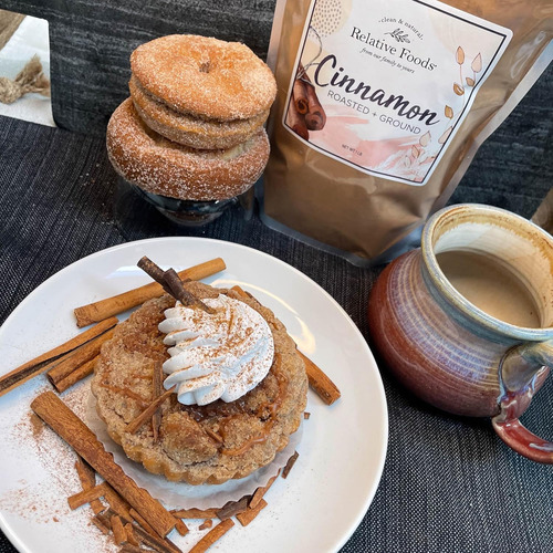 Canela Molida Tostada En Polvo A Granel (16 Oz) - Especias D