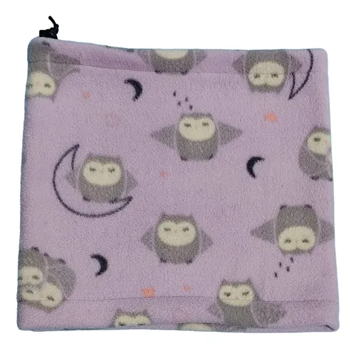 Cuello Abrigo Cubre Cuello Gorro Pasamontañapolar Para Niños Lila Estampado Unico