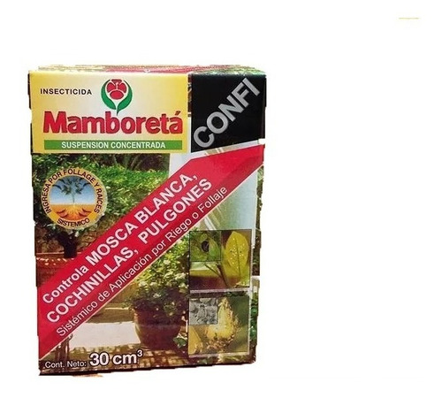 Imagen 2 de 6 de Mamboreta Confidor 30c Mosca Blanca Chupadores Trips Envios