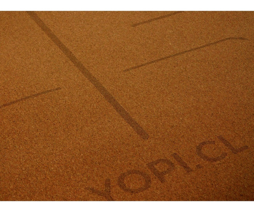 Imagen 5 de 5 de Mat O Colchoneta De Yoga De Corcho Y Caucho | Yopi