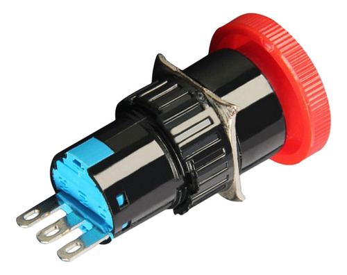 16mm Enclavamiento Interruptor De Botón De Parada De