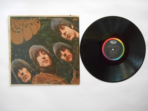 Lp Vinilo The Beatles  Rubber Soul  Edicion4 Usa 1965