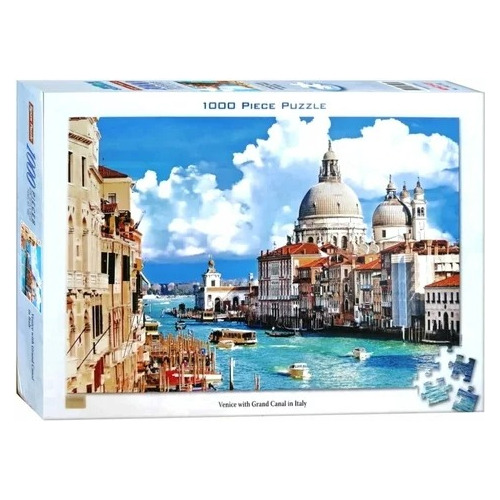 Rompecabezas Puzzle 1000 Pzs Gran Canal Venecia Ita Premiun 