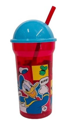 Vaso Infantil Mickey Mouse Con Tapa Y Sorb Ar1 1155 Ellobo