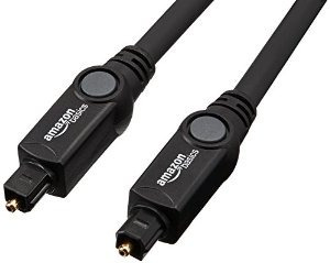 Amazonbasics Audio Digital Óptica Toslink Cable - 9,8 Pies (