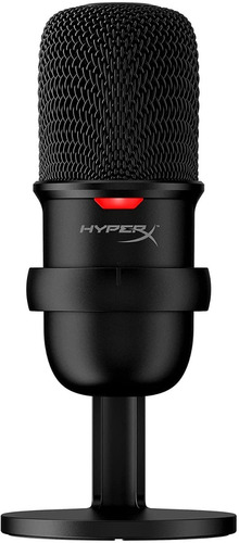 Micrófono Hyperx Solocast Condensador Cardioide Negro