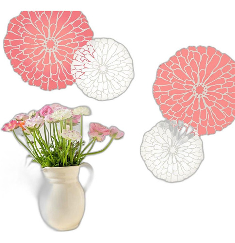 Plantilla De Flor De Verano - Pequeña - Plantillas Reutiliz