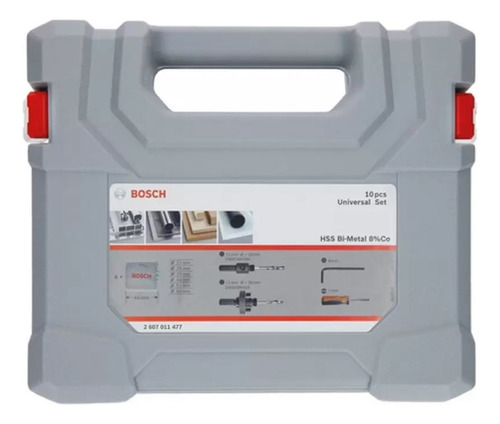 Set Sierra Copa Cobaltada X9 Pz (copas +2 Adaptadores) Bosch