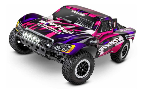 Slash Pink Con Luz # 58034-61 Traxxas +obsequio