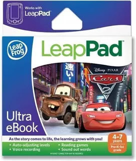 Leappad Ultra Ebook Cartrdge Disney Pixar Cars 2