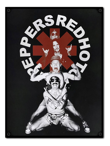 #1214 - Cuadro Decorativo Vintage - Red Hot Chilli Peppers