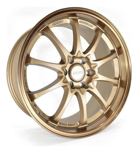 Rines 18 6/114 Para Np300 Frontier 2016 2021 Off Road Color Bronce AM Wheels