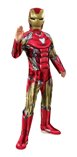 Disfraz De Iron Man Talla Medium(8-10) Para Niño