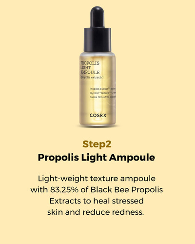 Conjunto De Cuidados Com A Pele Cosrx Honey Glow Com Tônico