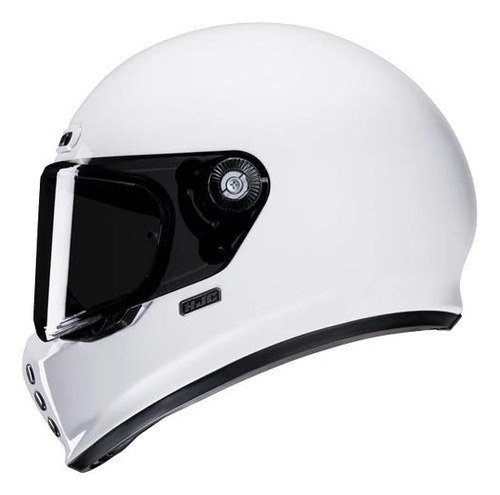 Casco Moto Hjc Integral V10 Sólido White