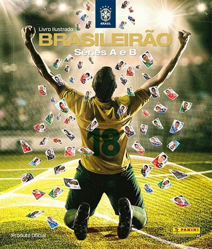 Álbum Figurinhas Campeonato Brasileiro 2018 Completo Panini