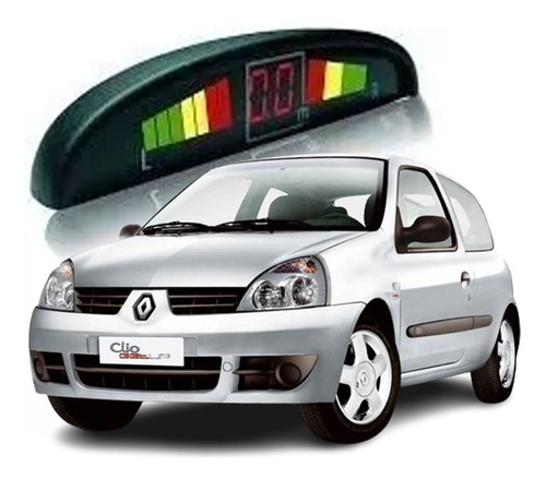 Sensor De Estacionamento Renault  Clio 