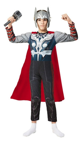 Vengadores Superhéroe Thor Disfraz Cosplay Conjunto Completo