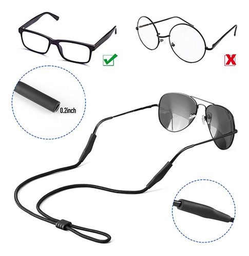 Retenedor De Gafas Correa Para Gafas De Sol Cordón Correa