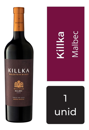 Vino Killka Malbec 750 Ml Mp Drinks
