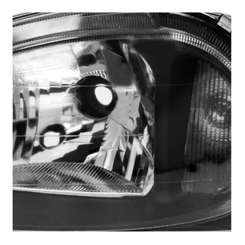 Imagem 3 de 4 de Farol Corsa G1 2000 2001 2002 2003 2004 Mascara Negra