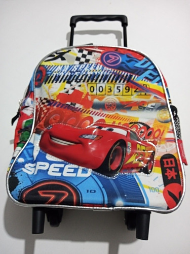 Mochila Cars (rayo Macqueen)