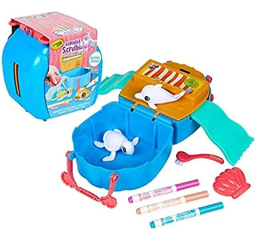 Crayola Scribble Scrubbie Pets, Juego De Animales Oceánicos