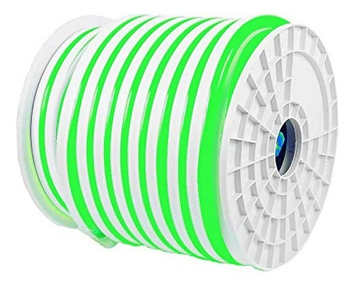 Luces Led Neon Flex, Verde, 150', 5/8  Diám., 120 V