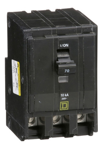 Interruptor Termomagnético 3 Polos 70 A Square D