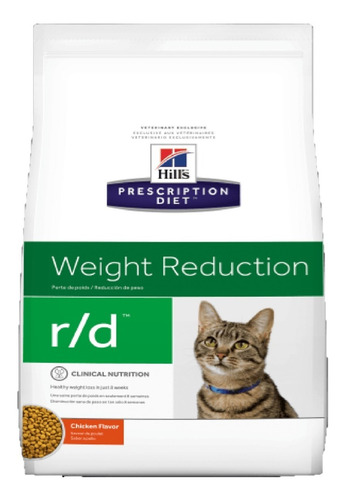 Alimento Hills R/d Reduccion De Peso Gatos 3.9kg