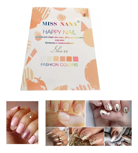 Set Esmaltes Happy Nail Caja Con 6 Tonos De Miss Nana