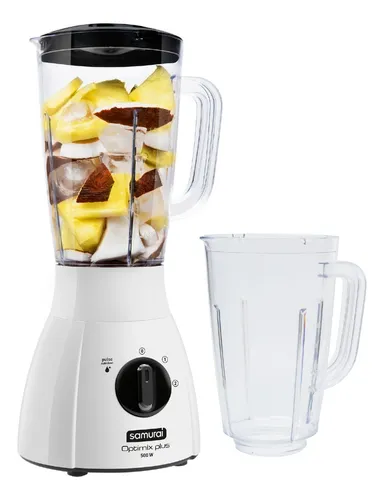 Licuadora Samurai Optimix Plus Vaso Blanco Env o gratis