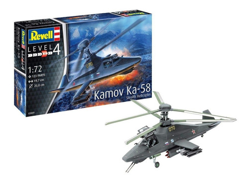  Kamov Ka-58 Stealth Helicopter 1/72 Revell 03889