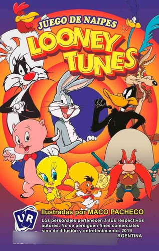 Looney Tunes - Juego De Naipes - Universo Retro