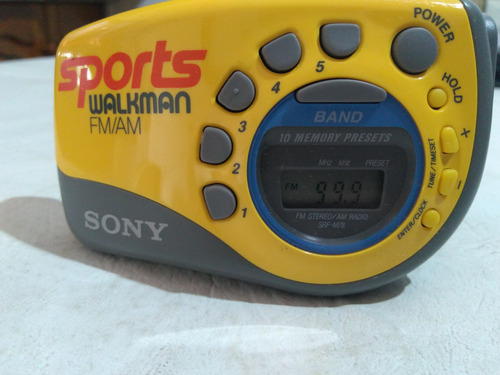 Radio Deportiva Digit Sony Walkman Srf-m78 Fm/am Impecable!! (Usado)