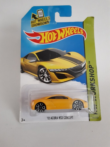 ´12 Acura Nsx Concept Hot Wheels Hw Workshop Escala 1:64