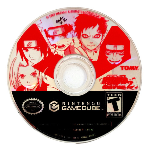 Naruto Clash Of Ninja 2 Nintendo Game Cube (Reacondicionado)