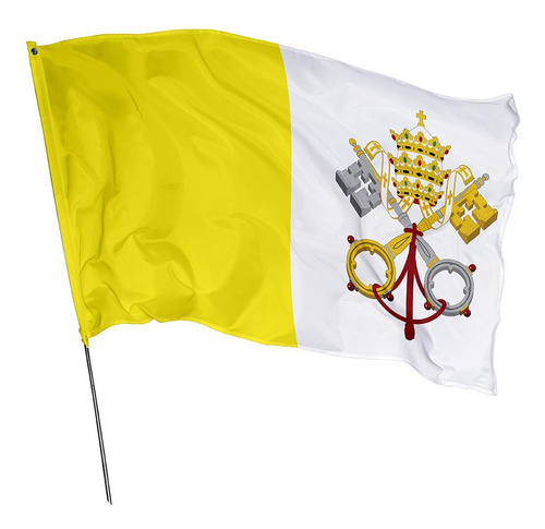 Bandeira Do Vaticano 1,45m X 1m