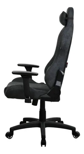 Silla Gamer Arozzi Torretta Gris Oscuro Respaldo Reclinable Material Del Tapizado Algodón