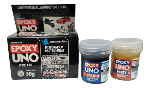 Solda A Frio Cola Tanque Preto Gasolina Diesel Querosene