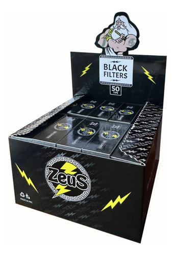 Caja X50 Filtro De Carton Tips Zeus Mini