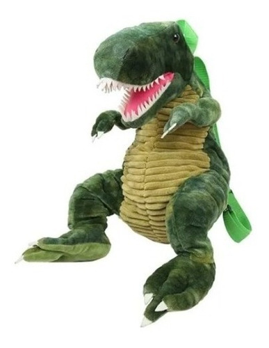 Mochila Dinosaurio Peluche T-rex Niños Excelente Calidad