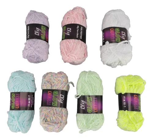 comprar Ovillos De Hilo Multicolor, 7 Unidades, Tejido A Ganchillo,
